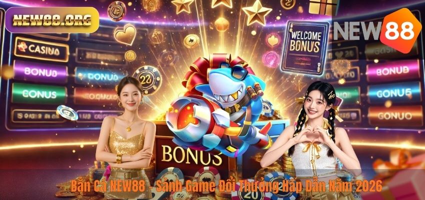 Bắn Cá NEW88 – Sảnh Game Đổi Thưởng Hấp Dẫn Năm 2026