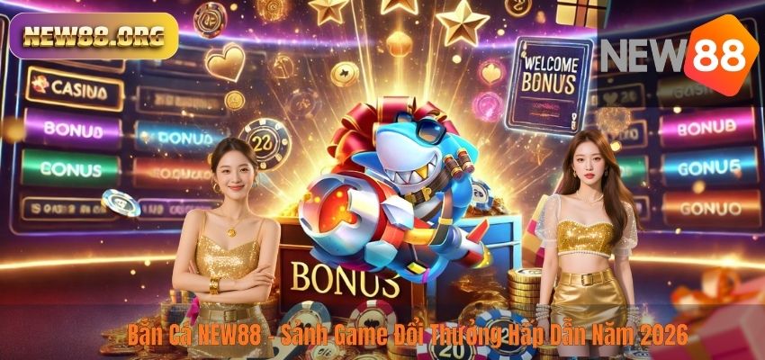 Bắn Cá NEW88 – Sảnh Game Đổi Thưởng Hấp Dẫn Năm 2026